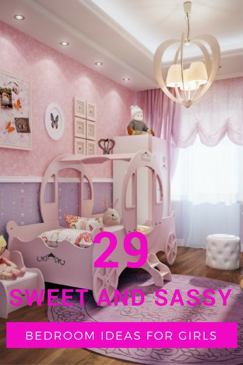 29 Sweet And Sassy Bedroom Ideas For Girls