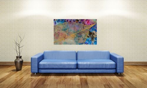 Wall art to create a focal point