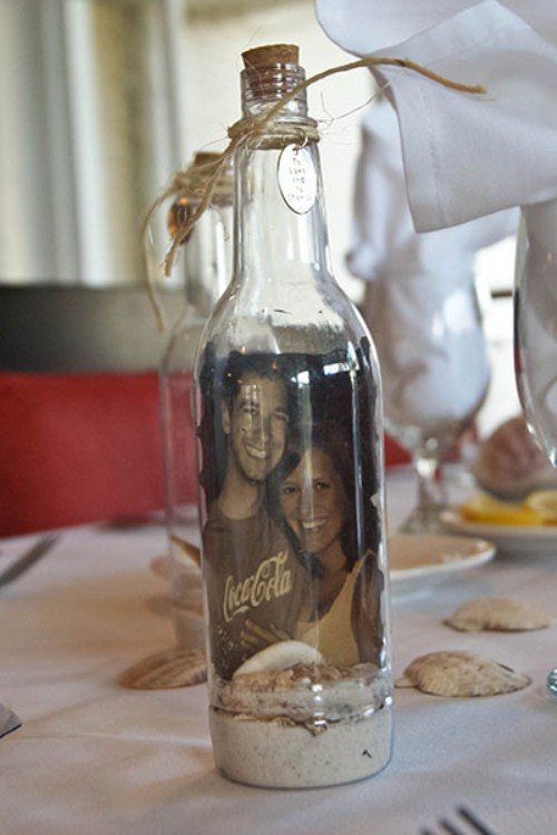 Beach Wedding - Message In The Bottle