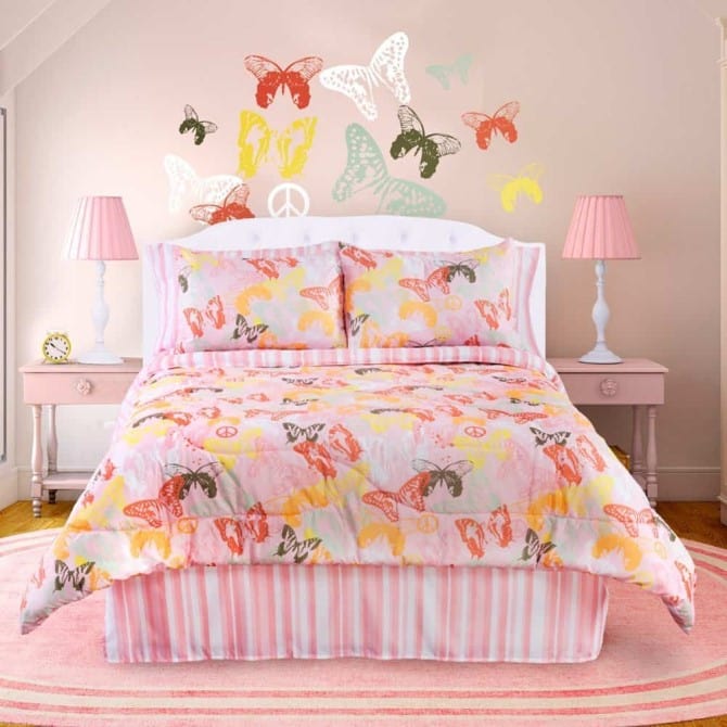 Bedroom Ideas For Girls - Toddler Butterflies
