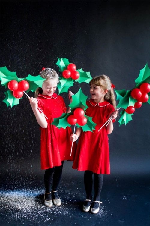 Christmas Photos - Christmas Day Baloon Sticks