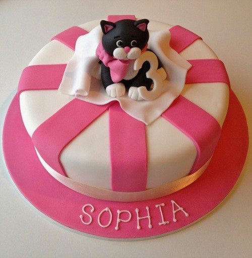 Coolest Birthday Cakes - Sweet Kitty