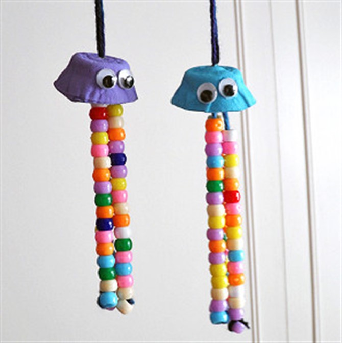 Easy Craft Ideas For Kids - Jellyfish