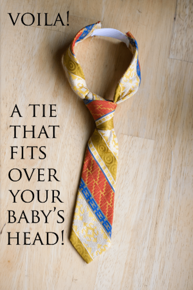 Homemade Gifts - Baby Tie