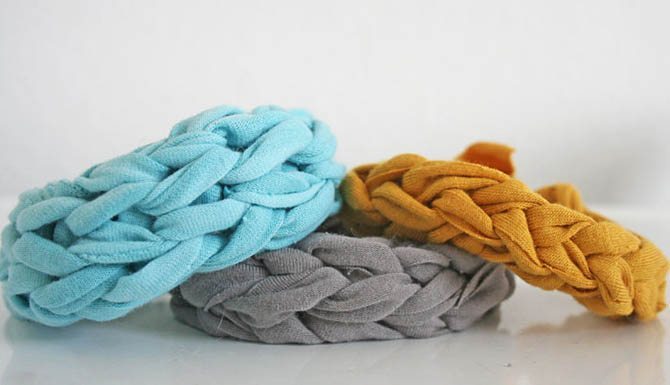 Homemade Gifts - Jersey Knit Bracelet