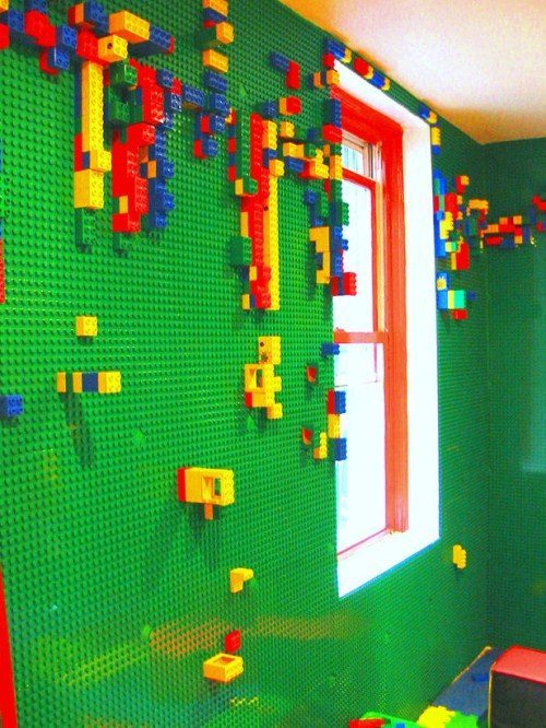 Kids Room Ideas - Lego Wall