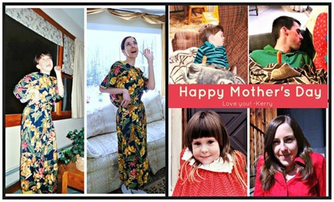Mothers Day Gifts - Recreate A Childhood Photo