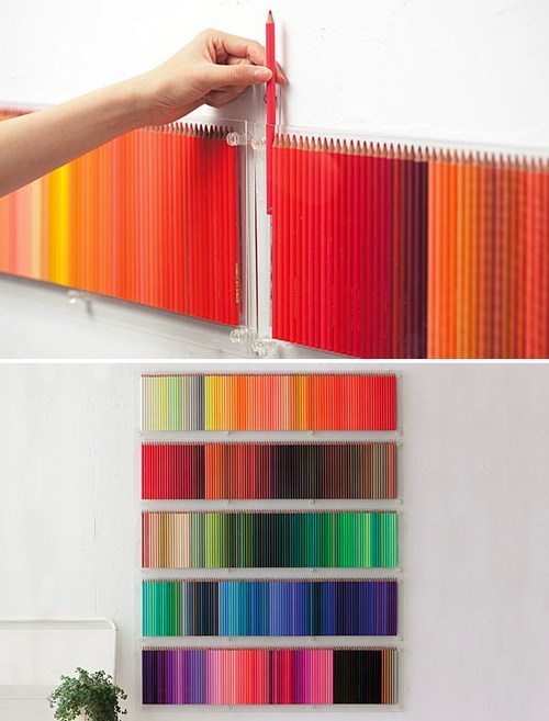Wall Designs - Coloured Pencils
