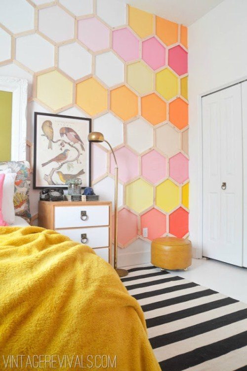 Wall Designs - Honeycomb Wall