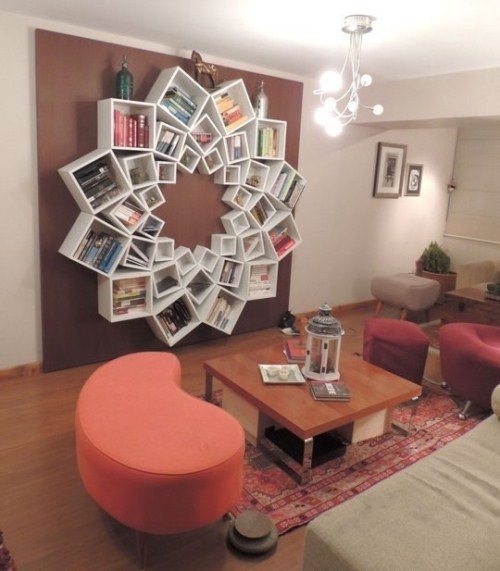 Wall Designs - Kooky Bookcase