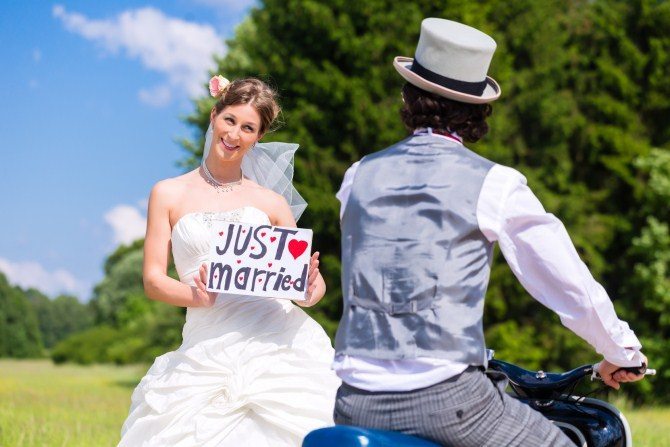 Wedding Photo Ideas - Just Married