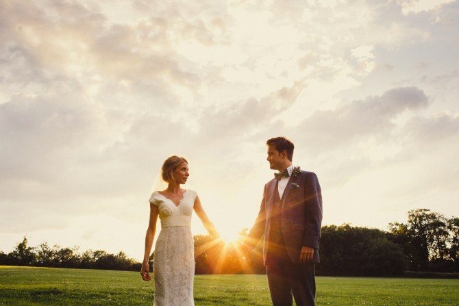 Wedding Photo Ideas - Sunset Photo
