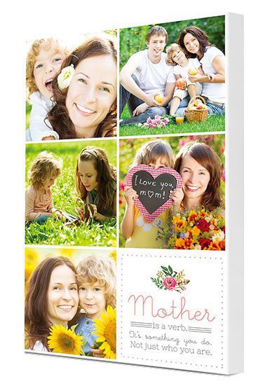 Mother's Day Activities - Canvas Collage Print
