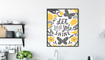 14 Inspirational Wall Art Quotes to Motivate You