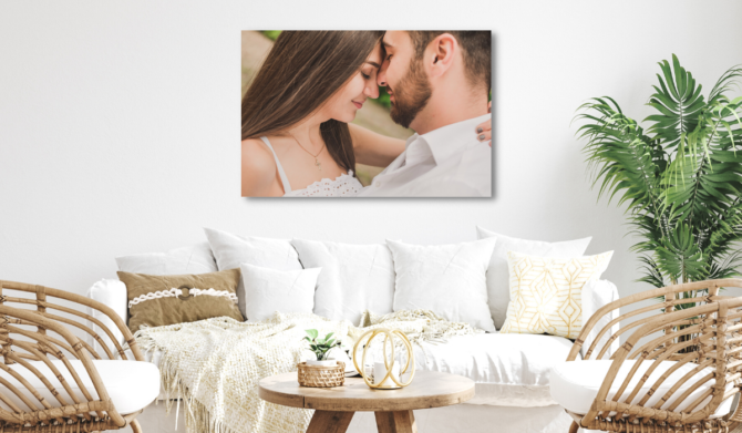 Simple Engagement Photo Gift Ideas