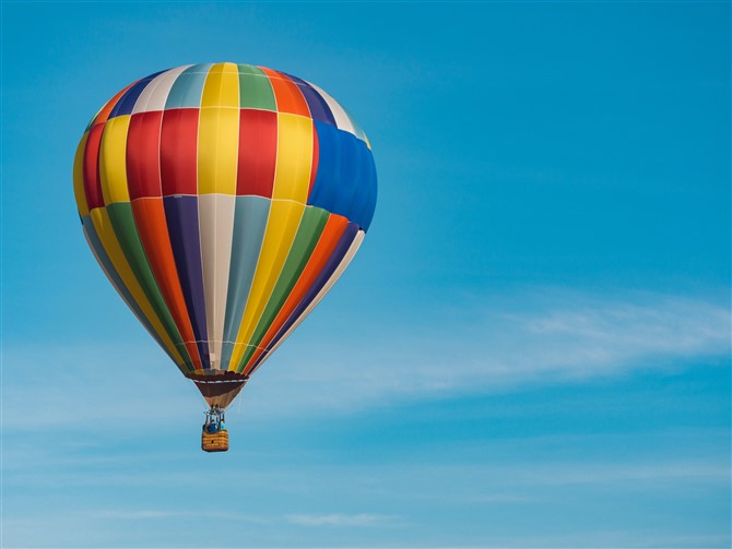 50th Birthday Gift Ideas - Hot Air Ballooning Experience