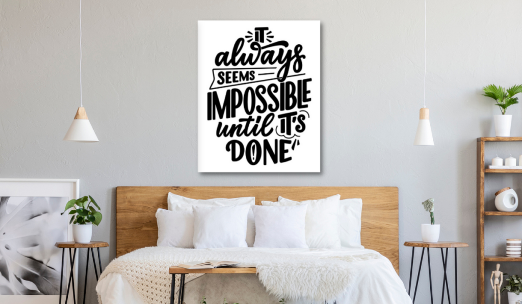 motivational wall art