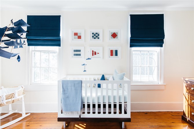 Baby Boy Nursery Decorating Ideas - Nautical