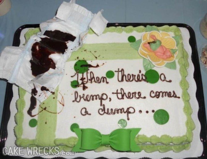 Baby Shower Cakes - Crapy