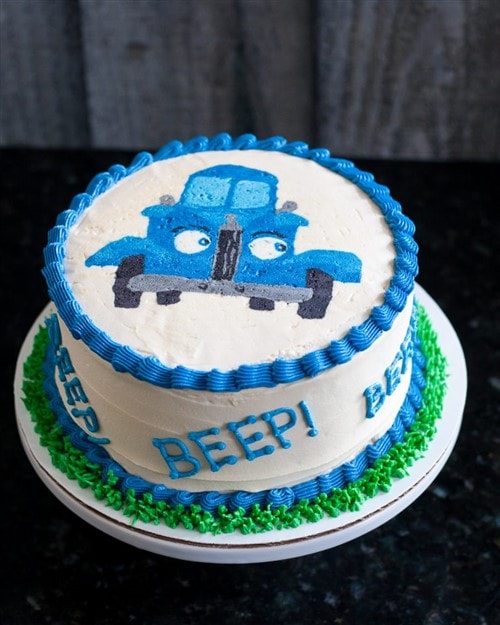 Boys Birthday Cakes - Little Blue Truck