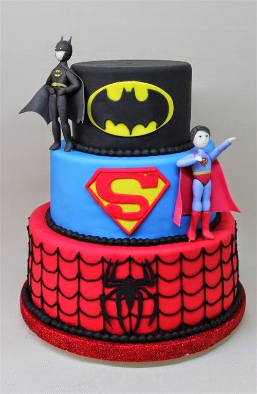 Boys Birthday Cakes - Superhero