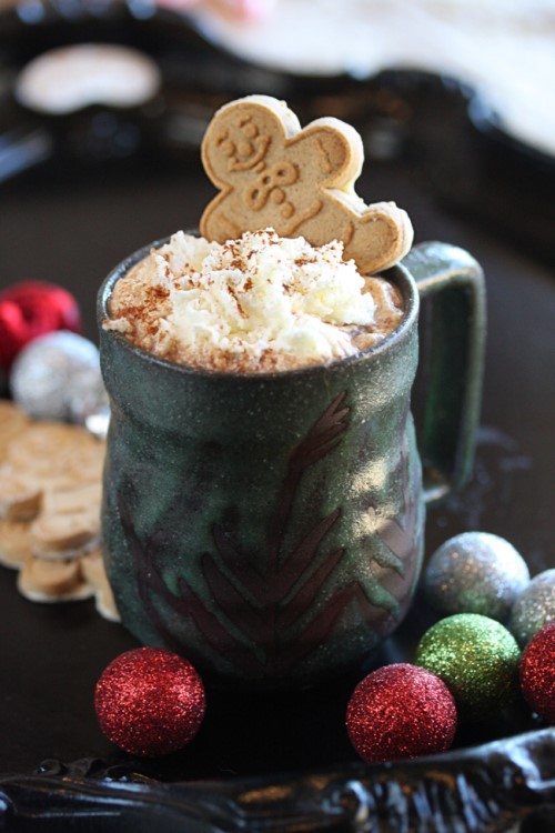 Christmas Breakfast Ideas - Gingerbread Hot Cocoa