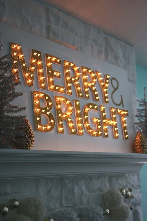 Christmas Decoration Ideas - Lighting Merry And Bright