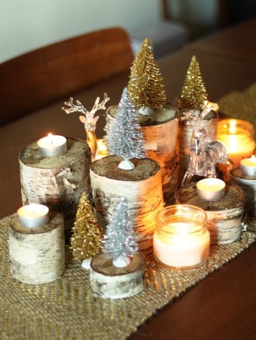 Christmas Decoration Ideas - Table Holiday Centrepiece