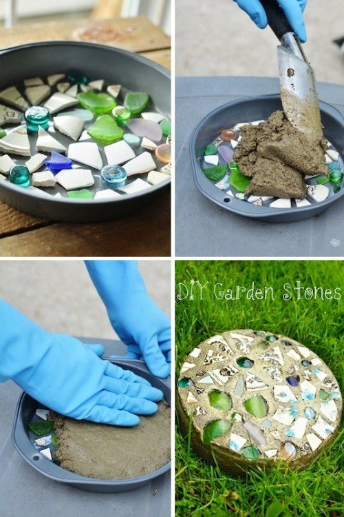 Christmas Gifts- To Make - Garden Stone