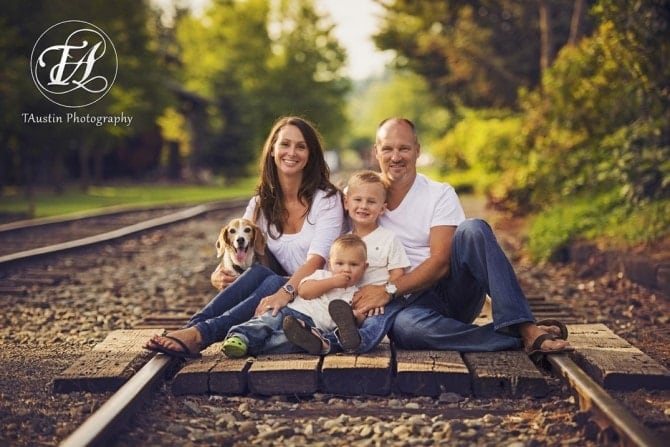 Dog Photography - Family Portrait
