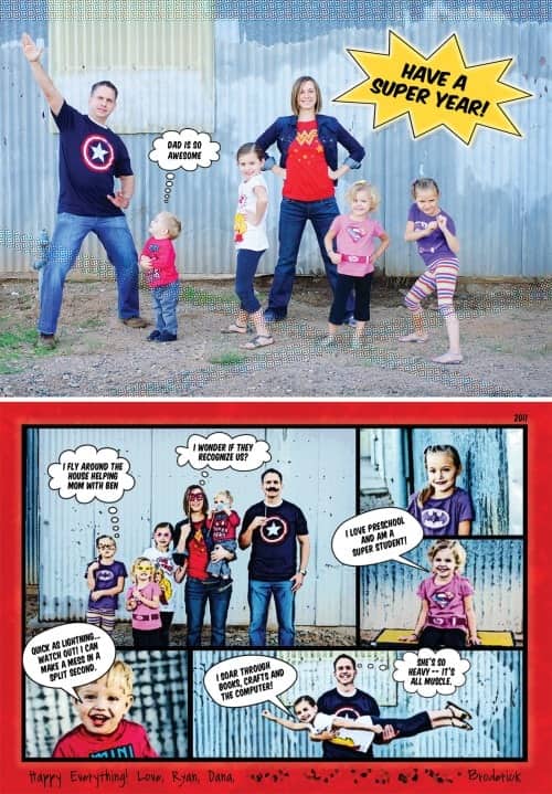 Family Portrait Ideas - Comic