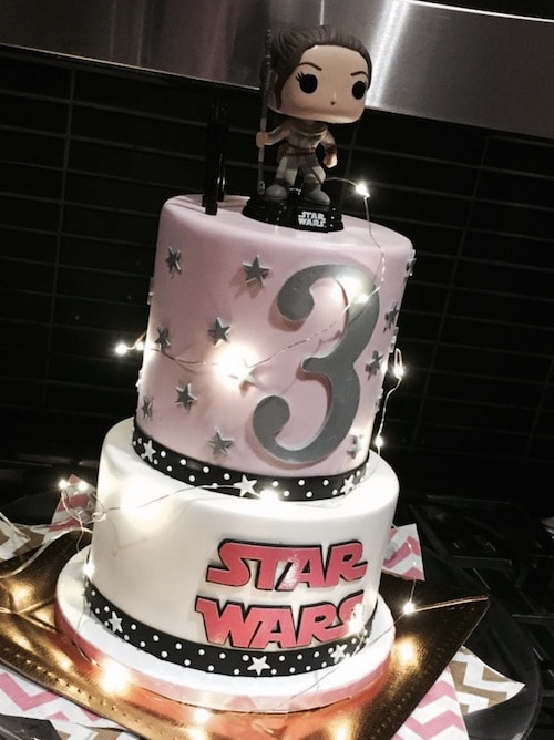 Girls Birthday Cakes - Rey Star Wars