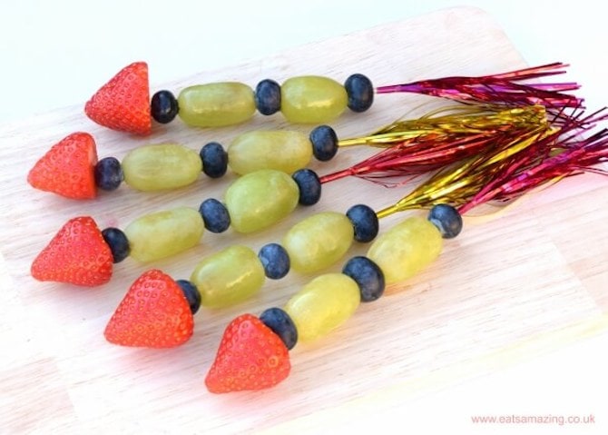 Healthy Snack Ideas - Fruit Rockets