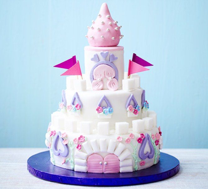 Kids Birthday Cakes - Castle Cake