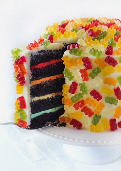 Kids Birthday Cakes - Gummy Bear Cake