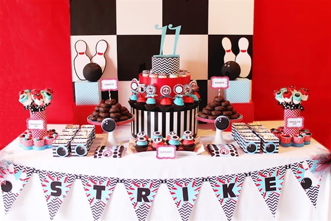 Kids Birthday Party Ideas - Bowling Party