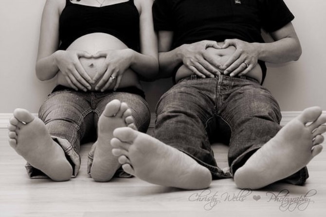 Pregnancy Photo Ideas - With Future Dad