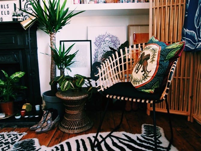 Simple Home Decorating Ideas For Your Living Room - Bohemian Inspired