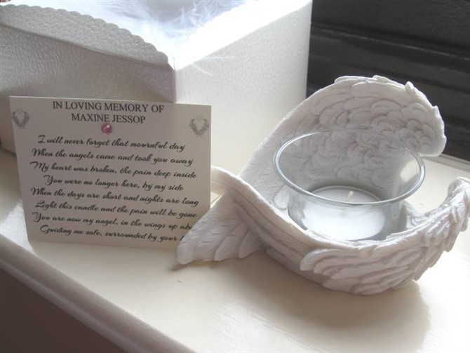 Sympathy Gifts - Guardian Angel Wings