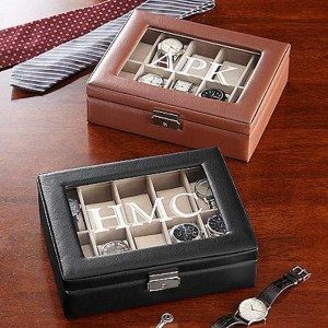 Thoughtful Gifts - Leather Watch Box