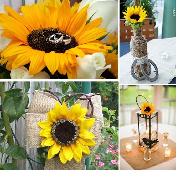 Wedding Themes - Summer Sunflower