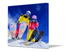 square canvas photo print