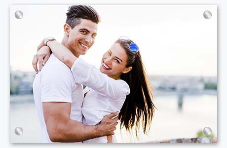 Valentines Gifts - Glass Single Print