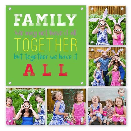 5 Year Anniversary Gift Ideas - Glass Wall Display