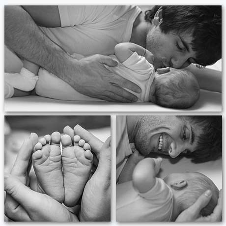 Christening Gifts - Black And White Wall Art