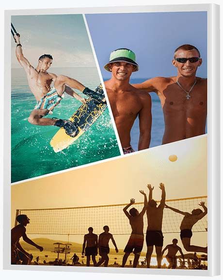 Wedding Gift Ideas - Modish Collage With Best Mates