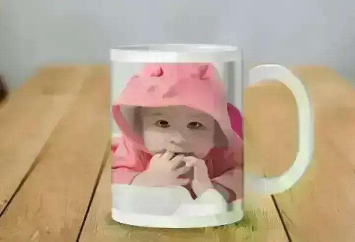 Custom photo mug image