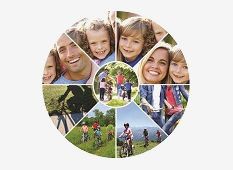 Modish Shape Collage - 6