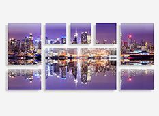 Split Acrylic Photo Prints - (2) 16" x 20" & (2) 16" x 10" & (3) 10" x 10" & (1) 34" x 20"