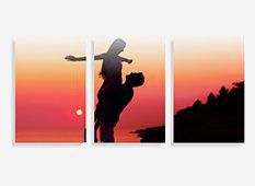 Split Acrylic Photo Prints - (3) 12" x 18"